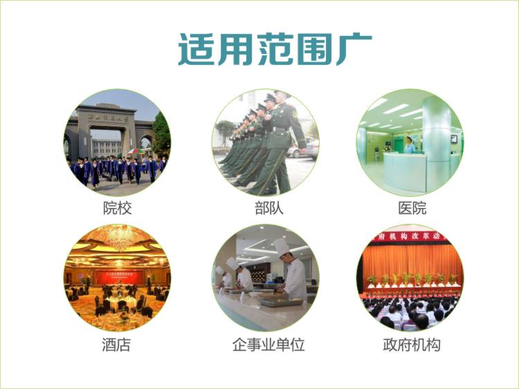 適用于酒店、餐飲飯店、學(xué)校食堂及企事業(yè)單位食堂