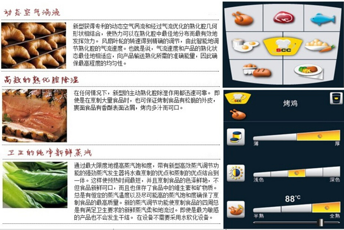 萬能蒸烤箱功能特點(diǎn)